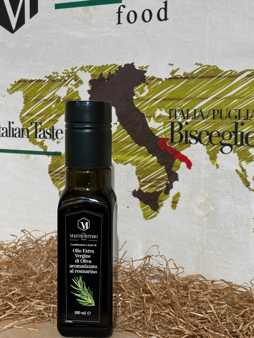 Olio Extra Vergine di Oliva aromatizzato al ROSMARINO 100ml