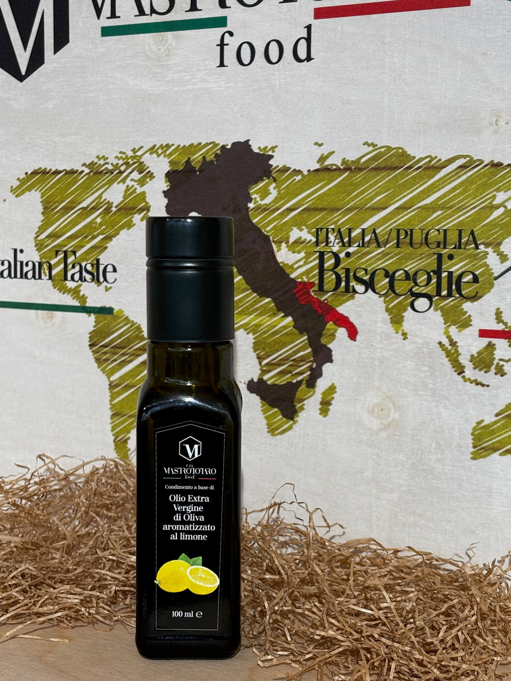 Olio Extra Vergine di Oliva aromatizzato al LIMONE 100ml
