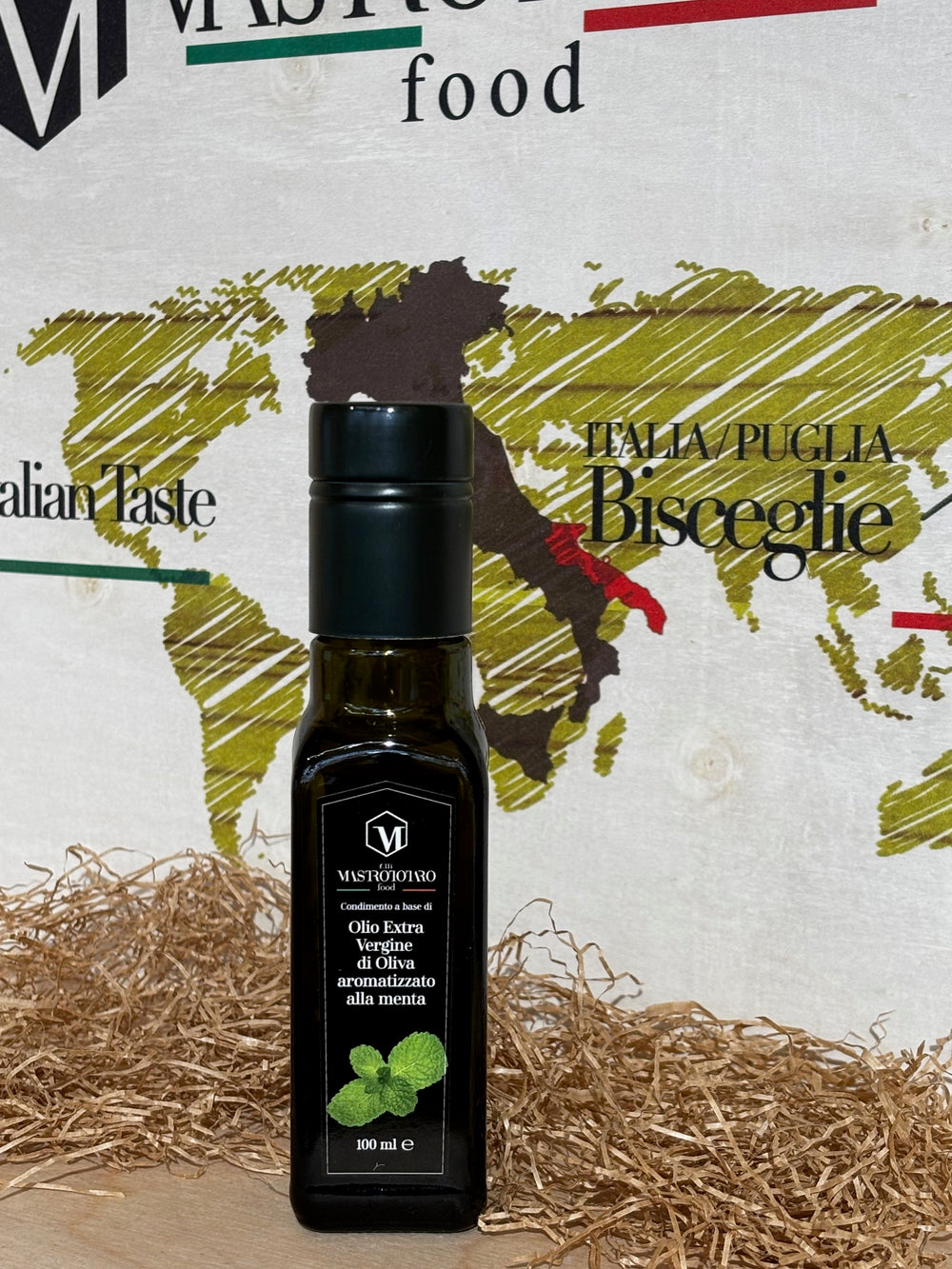 Olio Extra Vergine di Oliva aromatizzato alla MENTA 100ml
