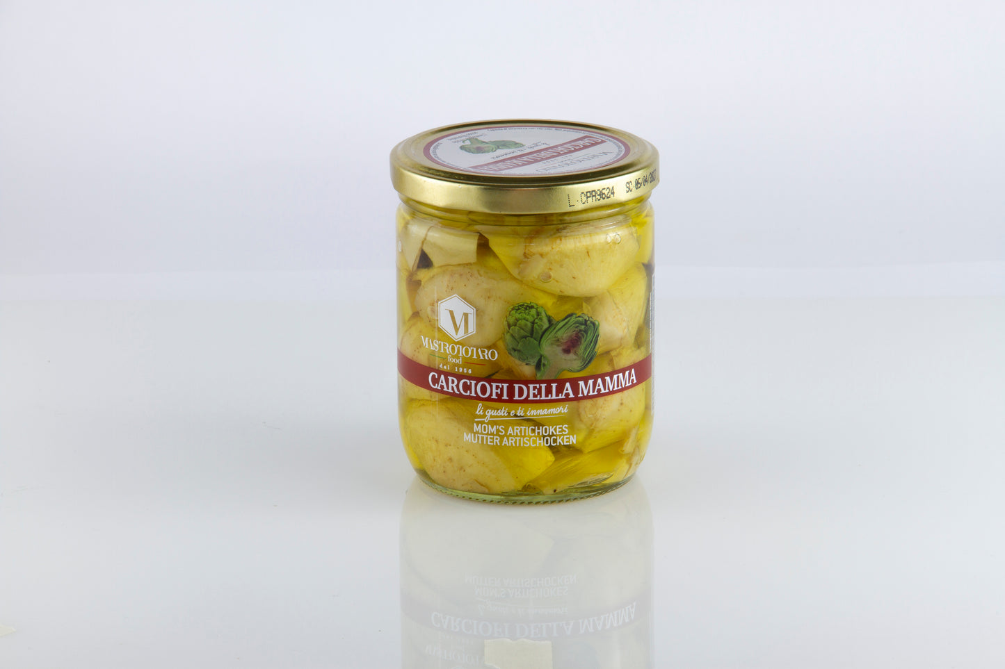 MOTHER'S ARTICHOKES 400g (RECIPE WITH PEPPER AND BAY LEAVES)