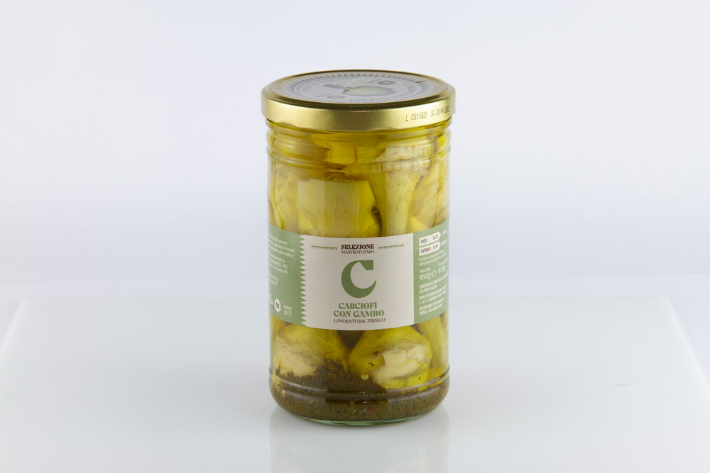 CARCIOFI CON GAMBO 950g SELEZIONE MASTROTOTARO