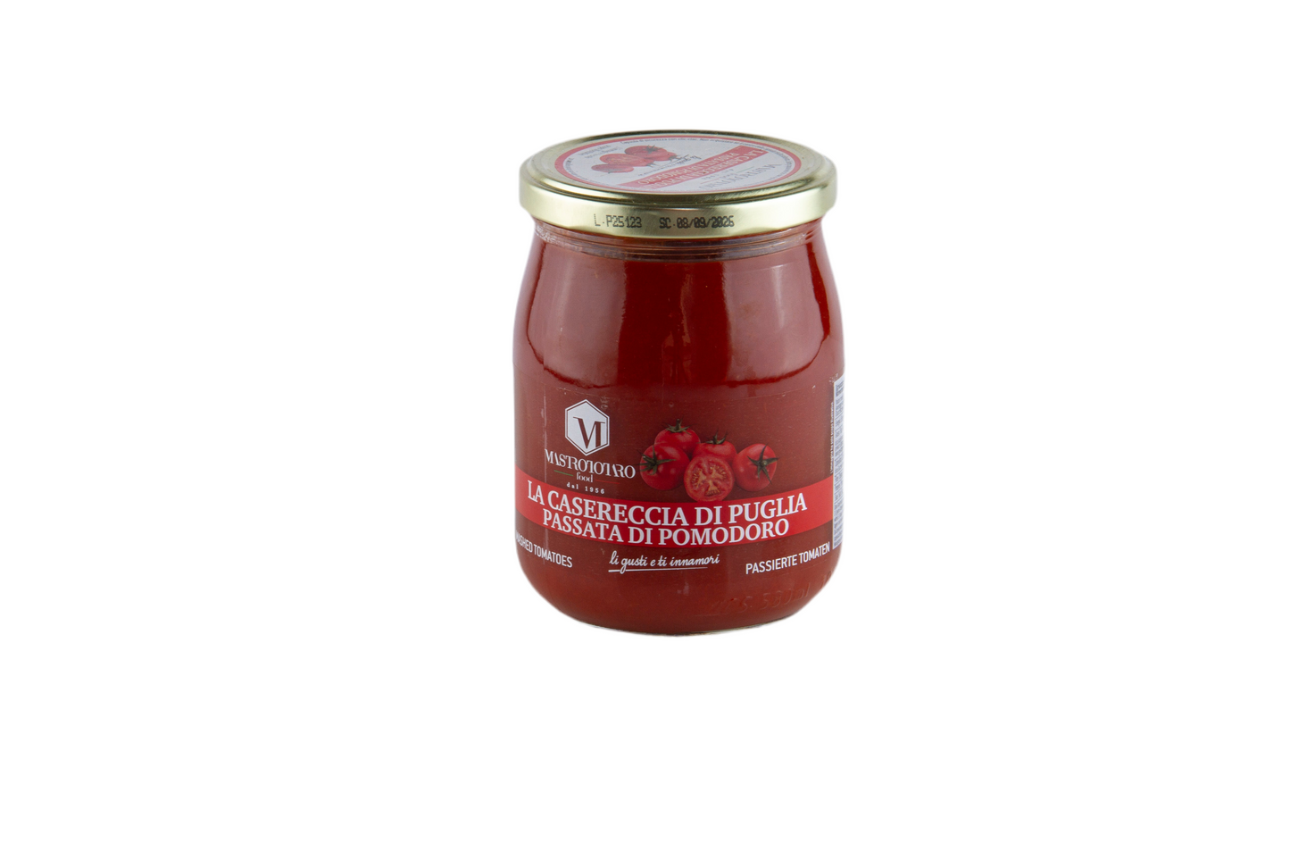 PASSATA DI POMODORO "LA CASERECCIA DI PUGLIA" 500g