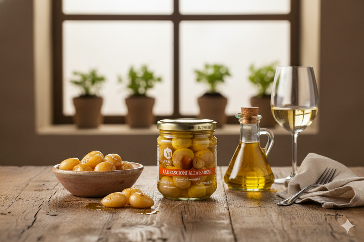 BARESE-STYLE LAMPASCIONI 190g