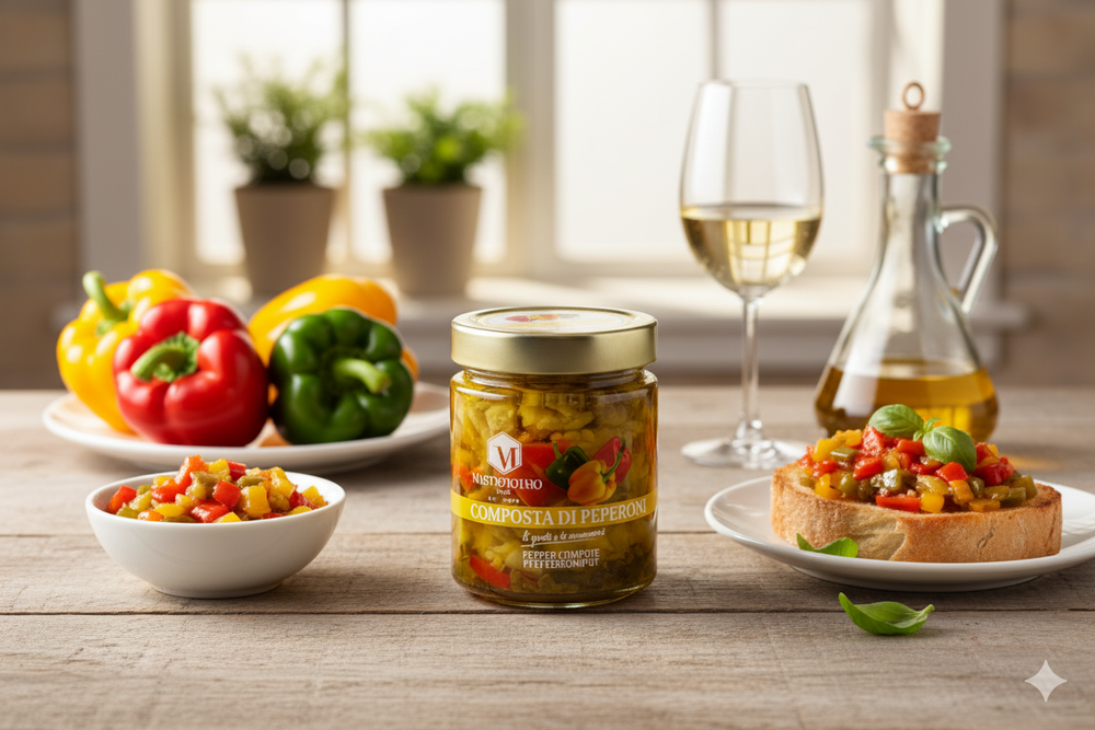 COMPOSTA DI PEPERONI 280g