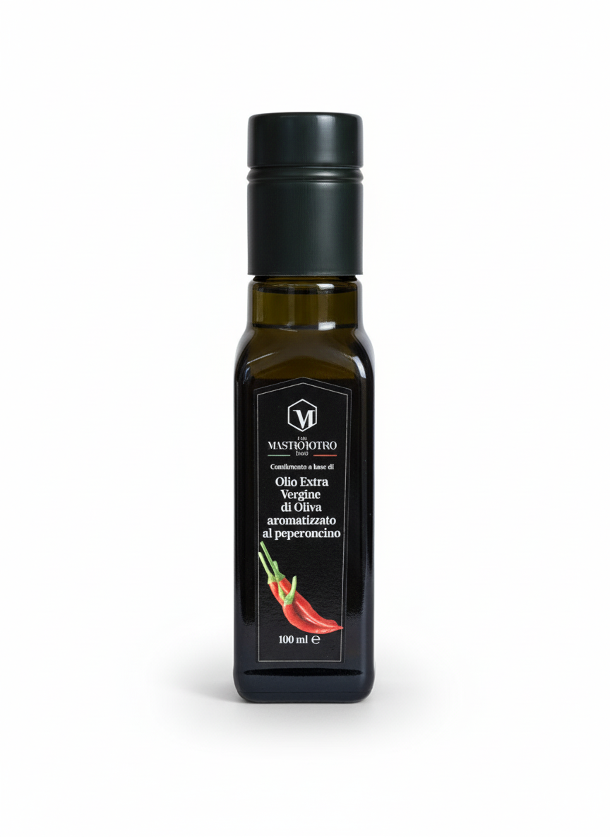 Olio Extra Vergine di Oliva aromatizzato al PEPERONCINO 100ml