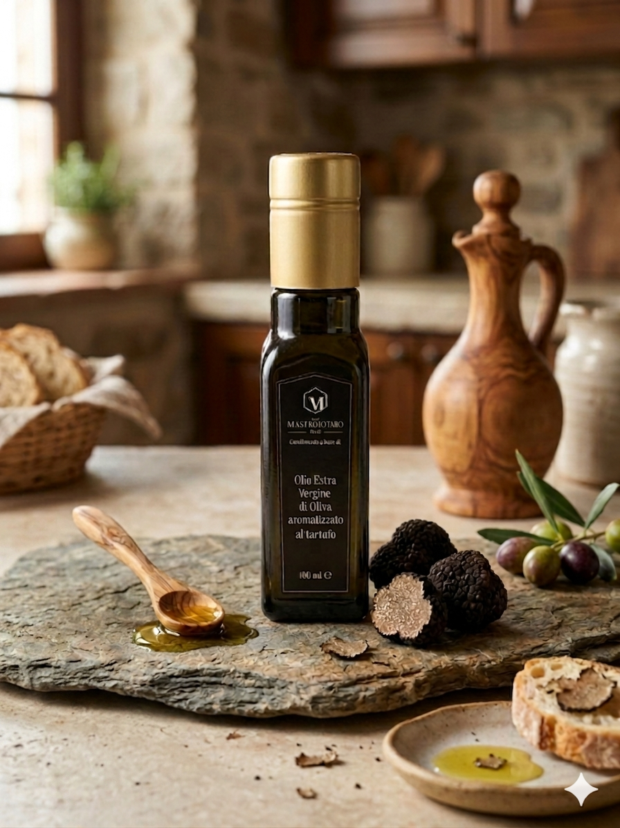 Olio Extra Vergine di Oliva aromatizzato al TARTUFO 100ml