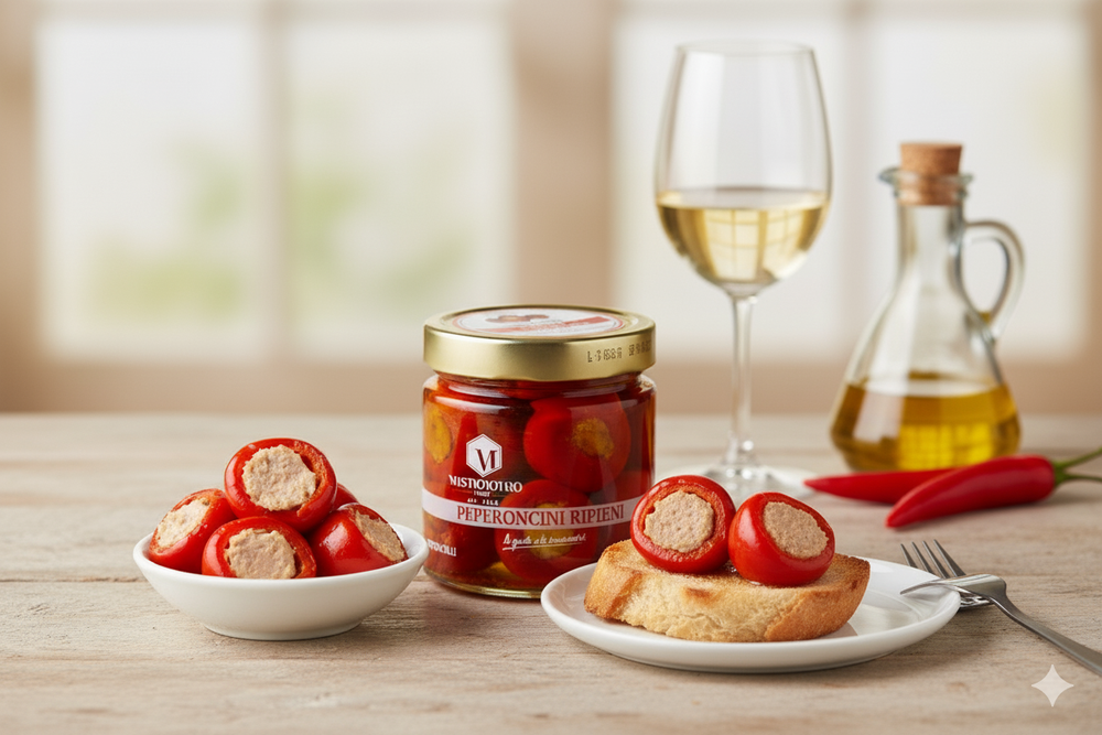 PEPERONCINI RIPIENI 360g
