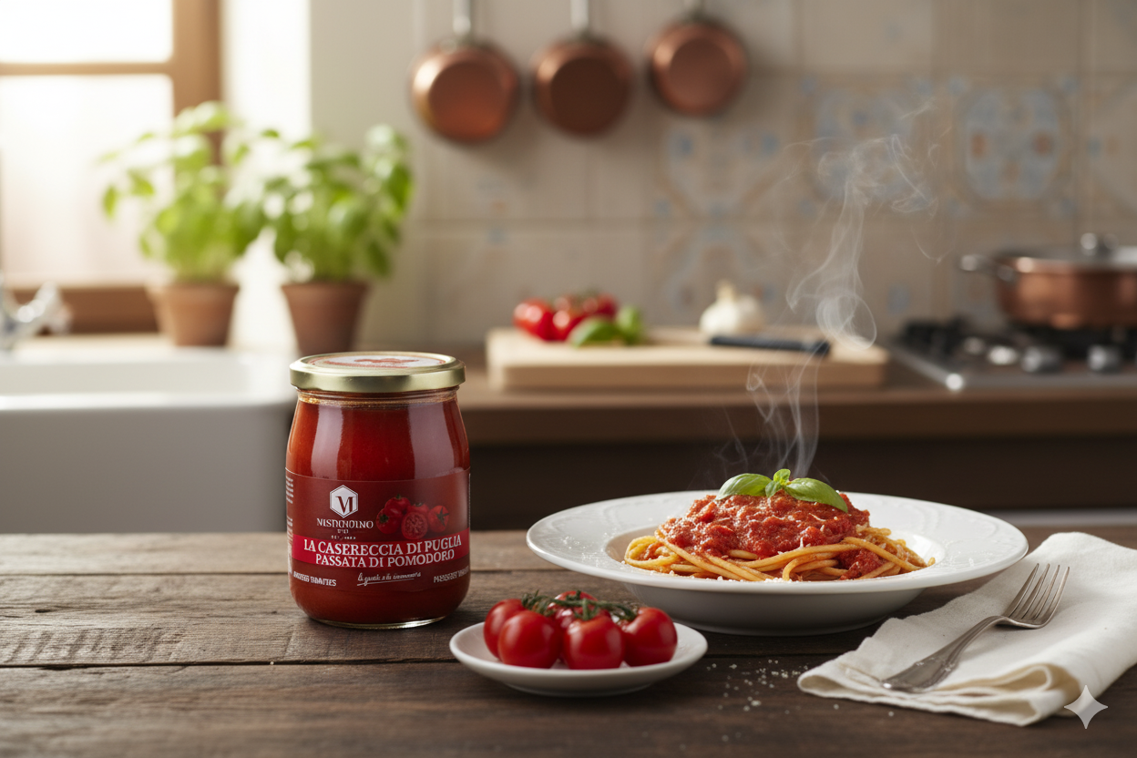 "LA CASERECCIA DI PUGLIA" TOMATO PUREE 500g 