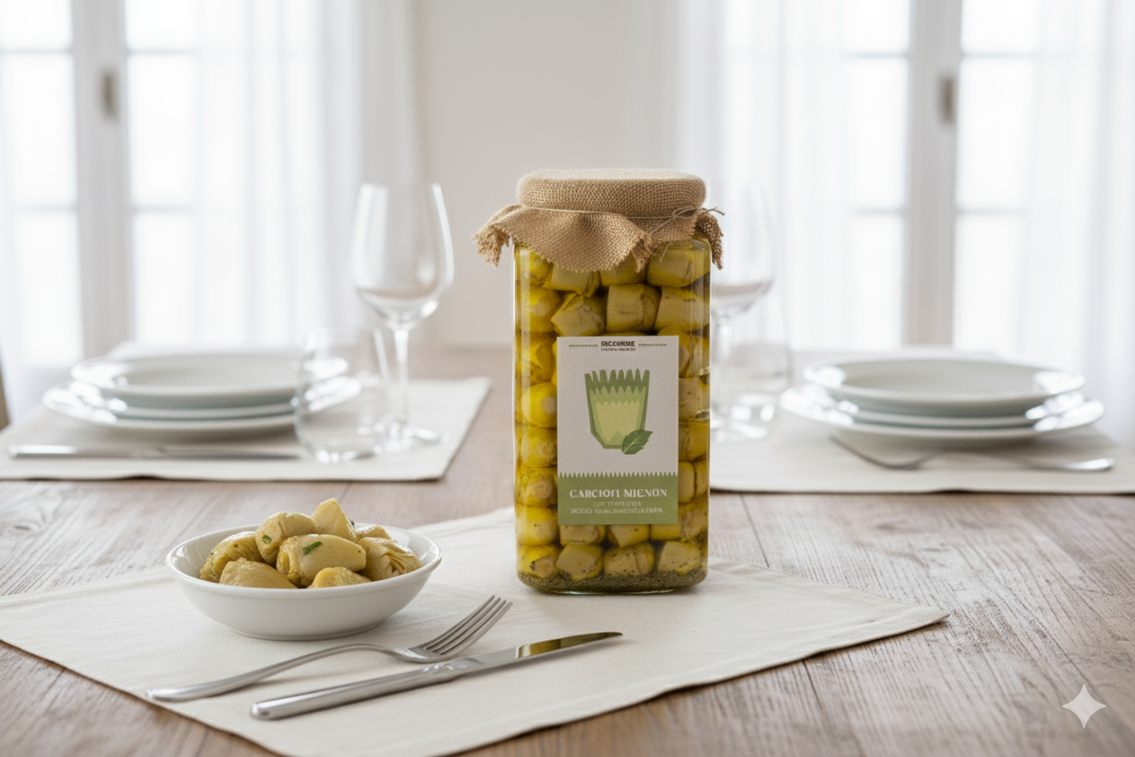 MINI ARTICHOKES IN OIL 2750g