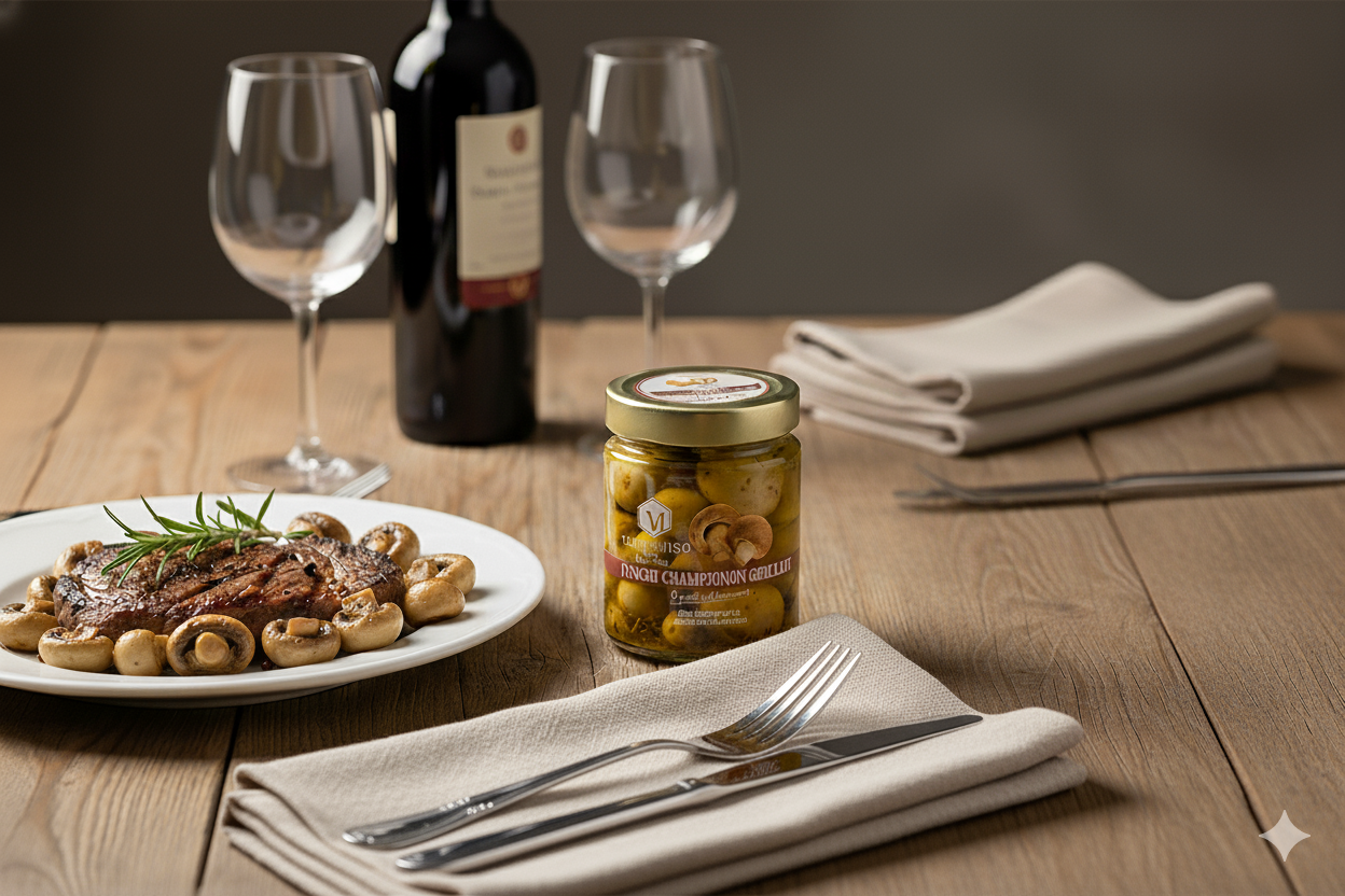 GRILLED CHAMPIGNON MUSHROOMS 280g