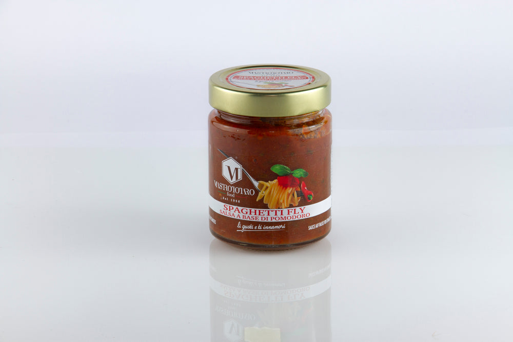 SPAGHETTI FLY 314ml (hot ready sauce)